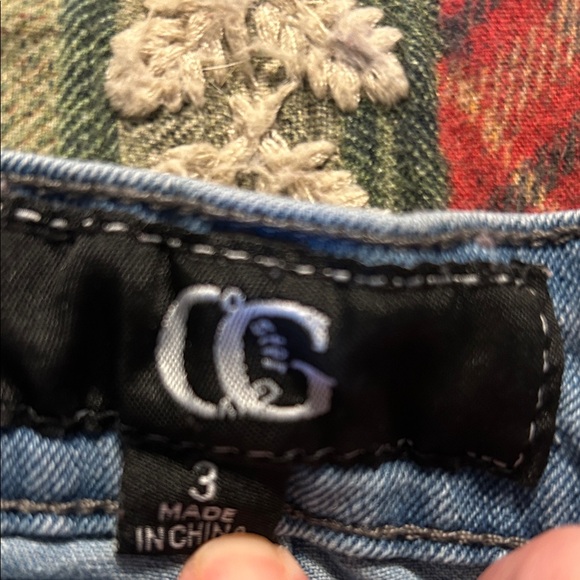 Distressed Blue Women's Jeans - Picture 4 of 6